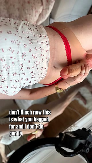 Daring to Bend Over or Just My Plaything?'