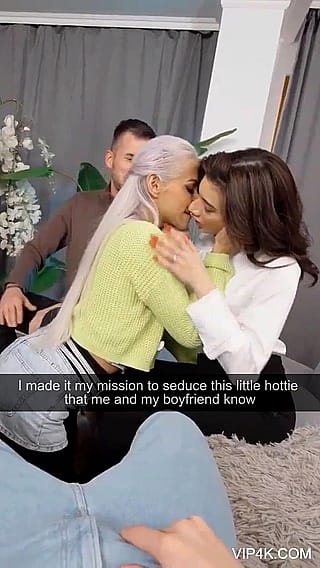 Naughty Duo Lures Innocent Cutie Into Steamy Betrayal'