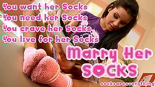 Divine Sock Worship for Pathetic Virgins'