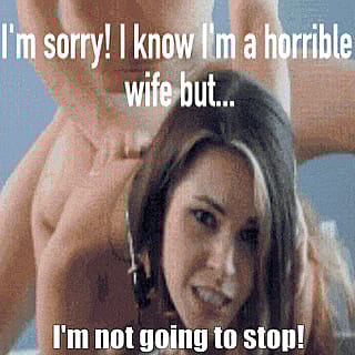 Your Dirty Wife Loves Getting Caught in the Act'