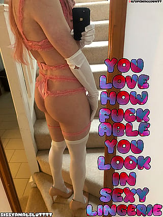 You'll Love How Fucking Hot You Look In Lingerie 🥵🥵'