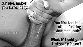 Her Dirty Mind Leaves Him Throbbing & Dripping'