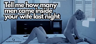 How many loads did she drain from those lucky dicks?'