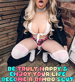 Becoming A BIMBO Slut, Will Bring True Happiness To You 🥰🥰'