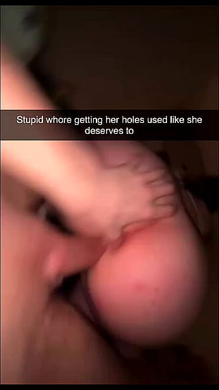 Dumb bitch begs to be used as a fuckdoll non-stop'