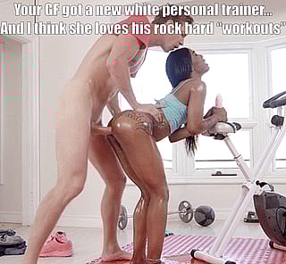Hot PT Sessions Turned Your GF into a Freak'