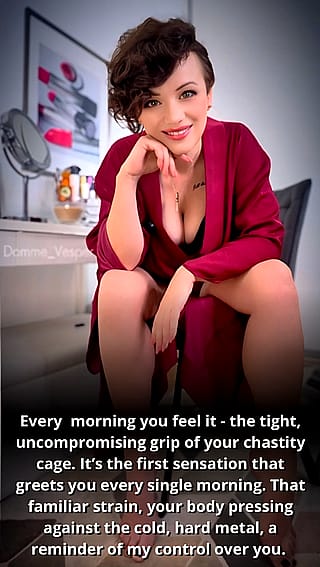 Morning Ritual: Locked & Loaded for Her Pleasure'