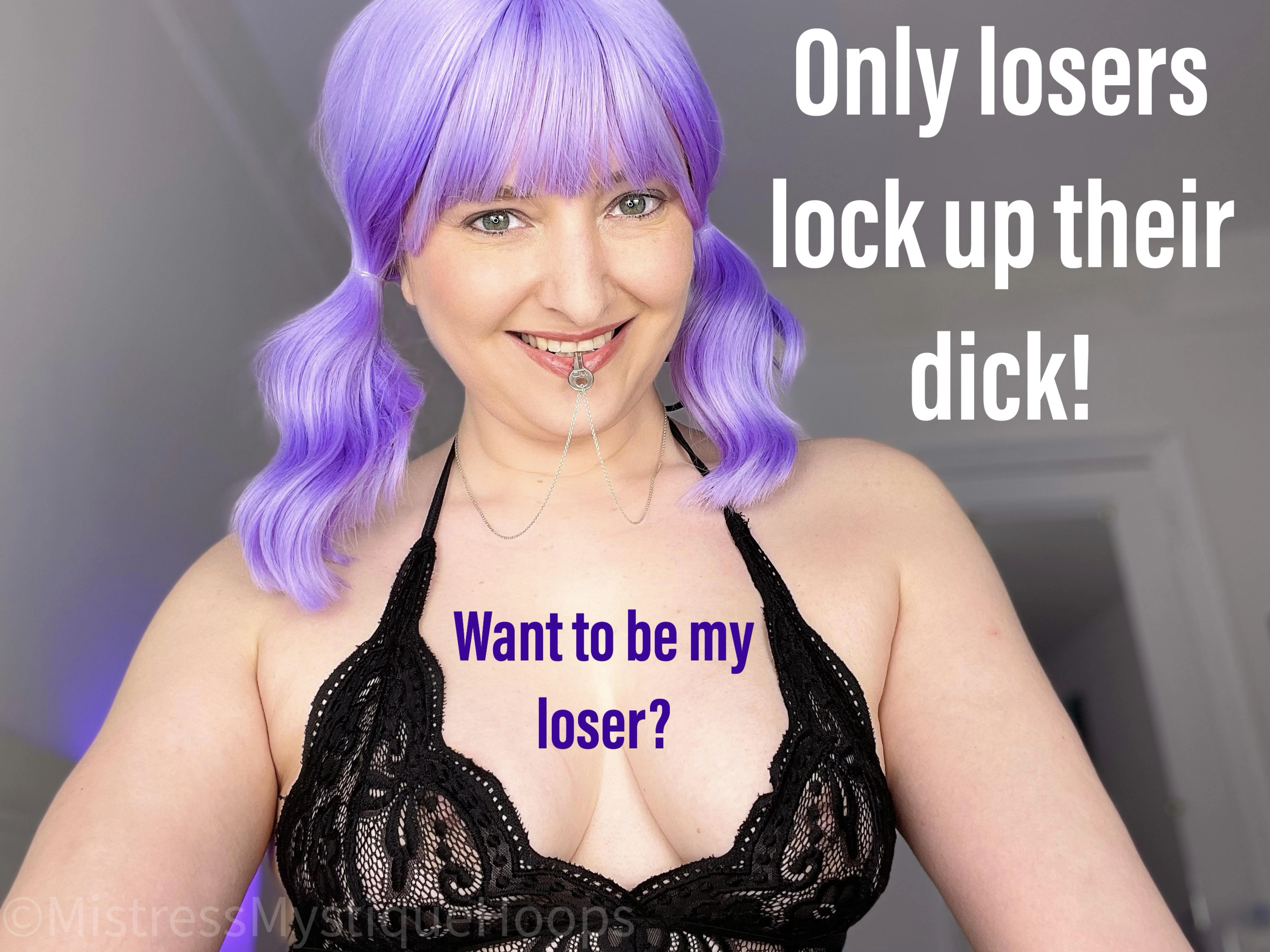 Bend Over for MistressMystiqueHoops & Embrace Your Fate, Loser! picture 1 of 1