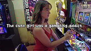 Naughty gambler turns into a FREEUSE cumdump to settle her bets!'
