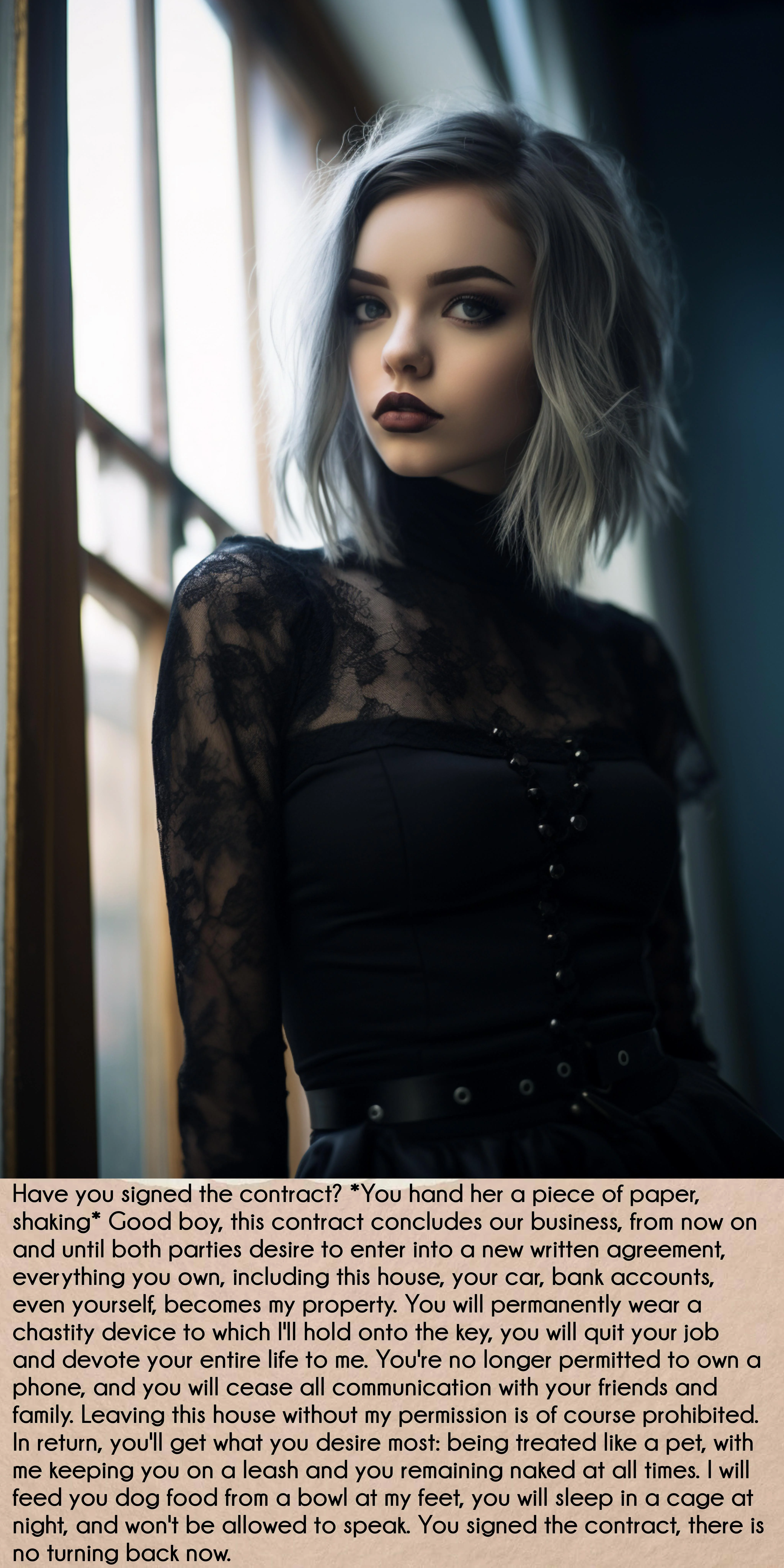 Dare to Defy Her Demand? picture 1 of 1