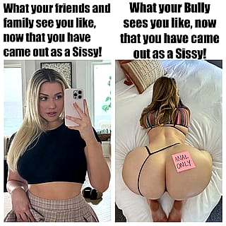 Peek-a-Boo, Your Bully Sees More Than Just a Sissy!'