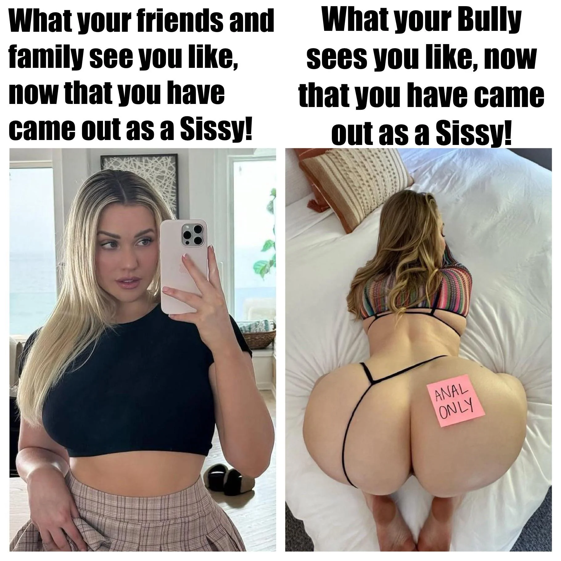 Peek-a-Boo, Your Bully Sees More Than Just a Sissy! picture 1 of 1