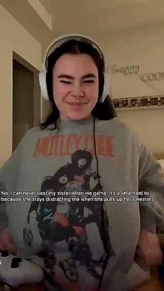 Gaming Gets Hot When Sis Brings The D Cups Into Play'