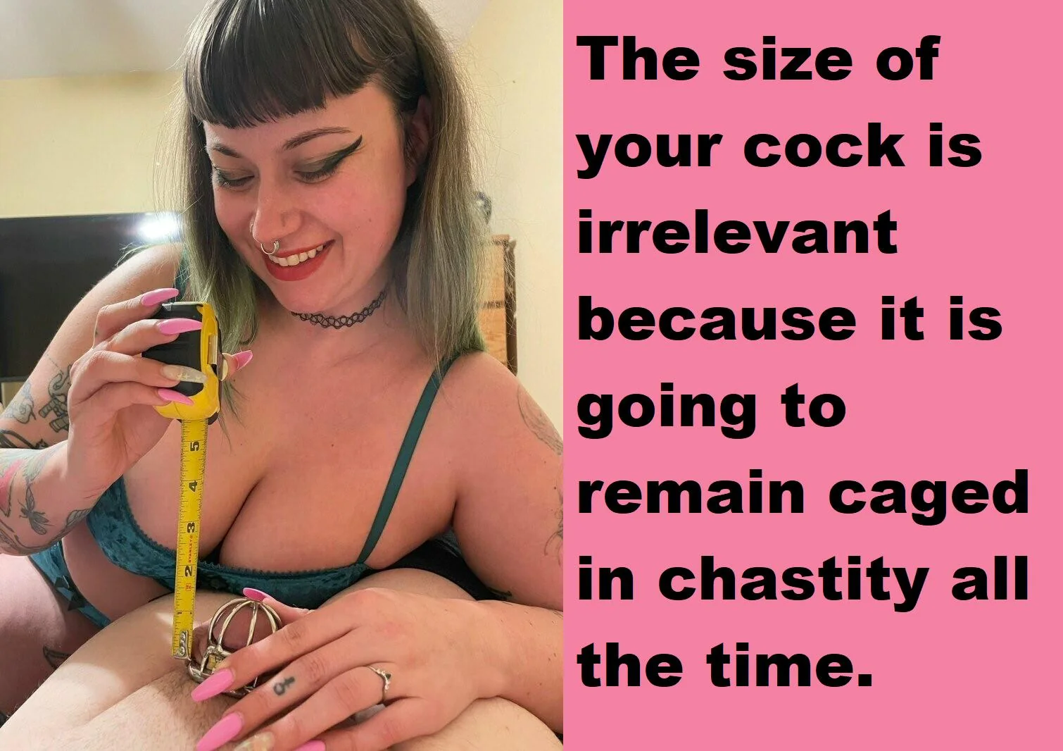 Size Doesn't Matter When You're Built for Pleasure picture 1 of 1