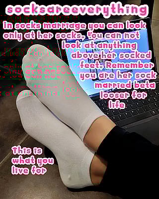 Bow Down Beta: Eternal Chastity & Worshipping My Divine Socks'