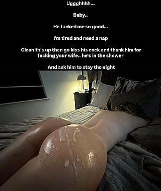 Caught in the Act: Your Wife's Bull Leaves You a Mess to Clean'