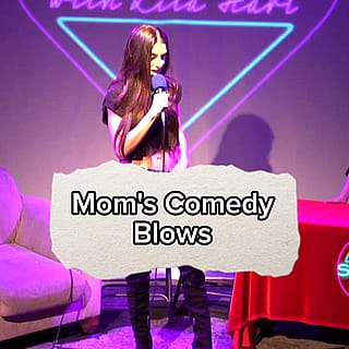 Mom's Hilarious Mouthful Adventure'