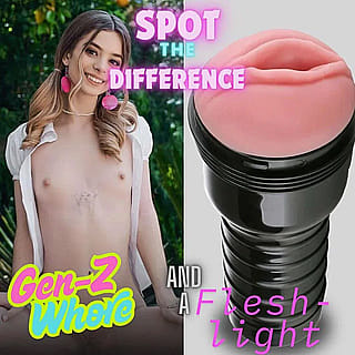 Dumb Cunt's Fleshlight Fantasy'