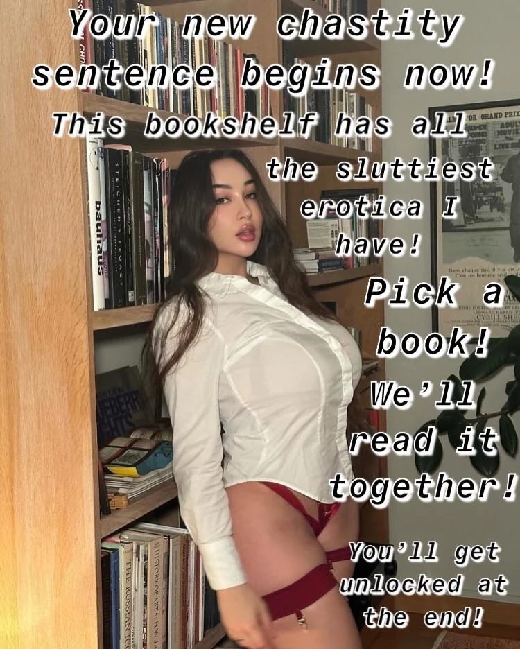 What book are you picking for your new chastity sentence picture 3 of 5