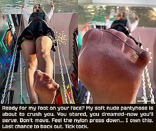 Dominate Me with Your Soles, Mistress'