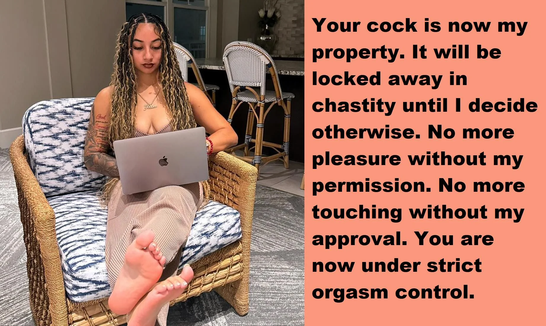 Dominate Me, Mistress - A Slave's Desperate Pleasure picture 1 of 1
