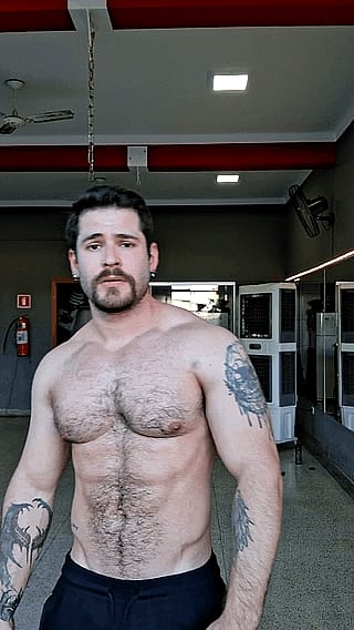Sweat & Lust: Gymbro's Secret Workout'