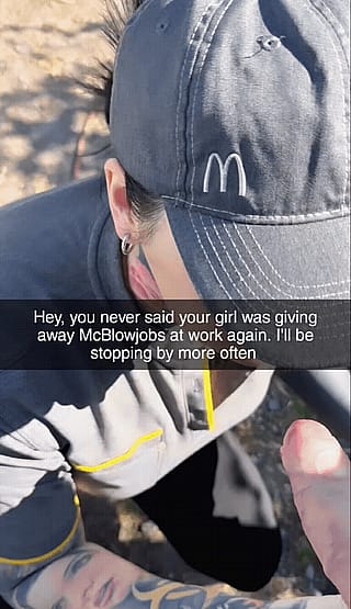 Drive-Thru Debauchery: Your Girl's Mouth is Busy Elsewhere'