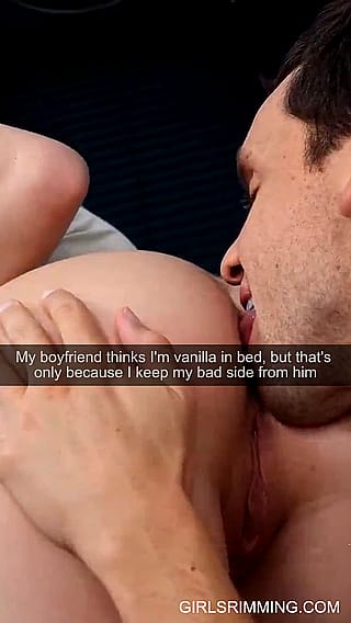 Filthy Slut Gets Her Back Blown Out While Her Man Is Clueless'