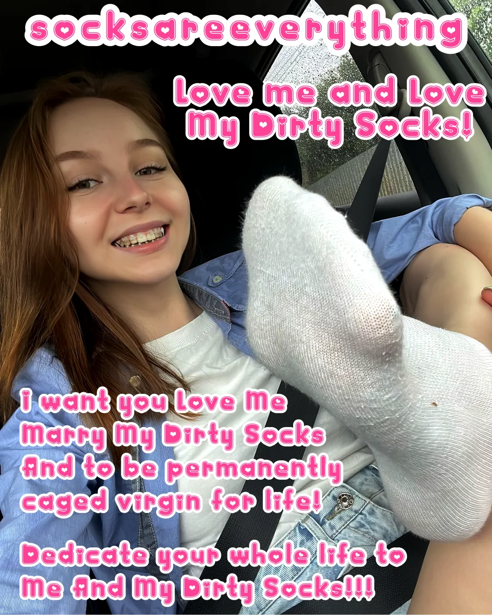 Pathetic Beta Pussyfree Loser Pledged to Worship My Filthy Socks Forever picture 1 of 1