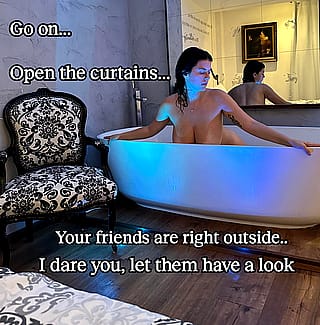 Filthy Tease Making Her Cuck Watch'