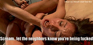 Your neighbors probably already know you're a slut'