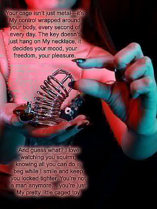 You're My Locked-Up Plaything Forever'