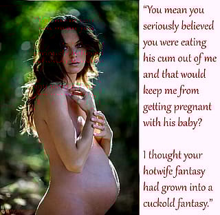 That's Not Your Baby, Cuck! Watch Your Wife Get Bred by a Real Man'