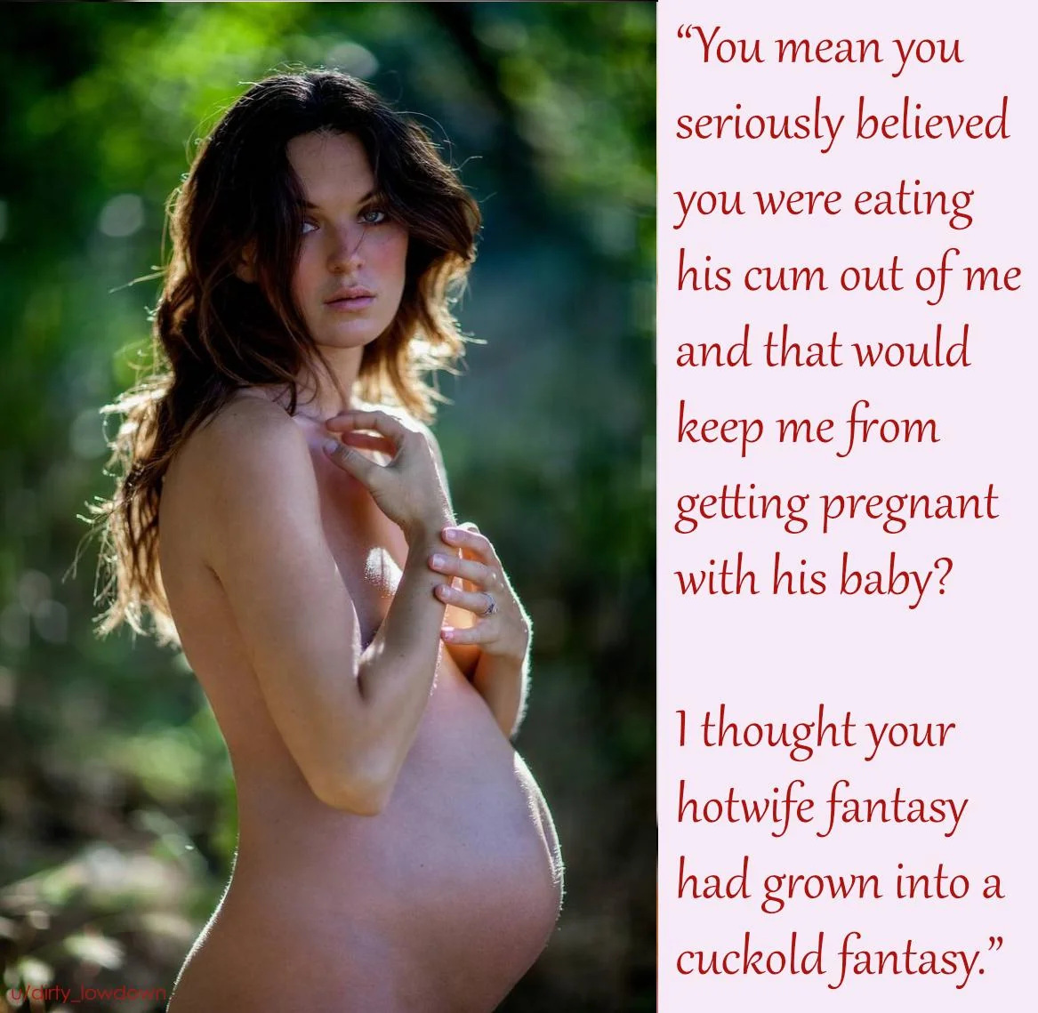 That's Not Your Baby, Cuck! Watch Your Wife Get Bred by a Real Man picture 1 of 1