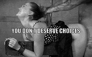 Dumb Slut Gets Schooled By Massive Cocks'