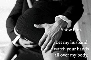 That Sensual Touch Makes Me Soak While He Watches, Getting Aroused'