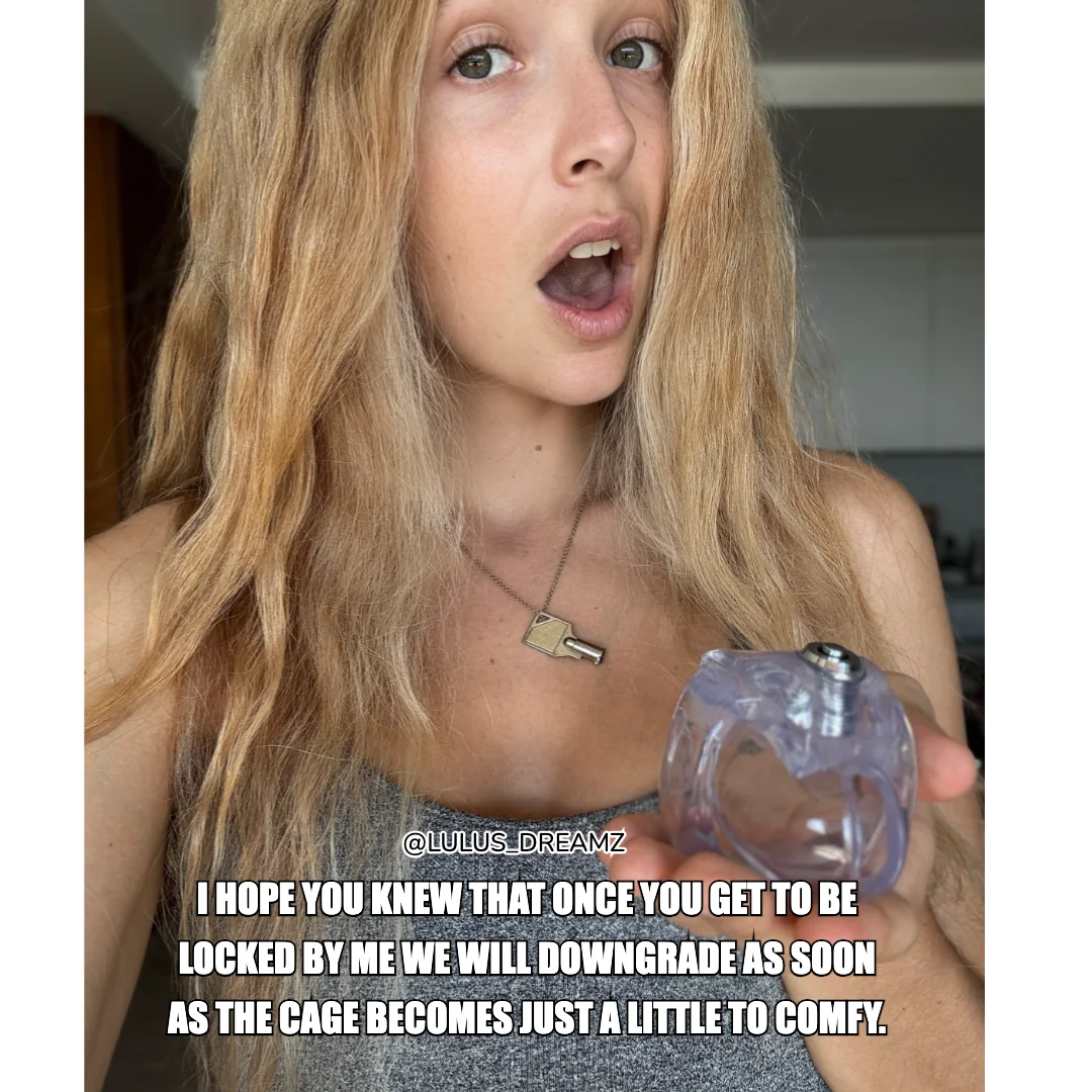 Downsizing Your Tiny Clitty Cage, Slut picture 1 of 1