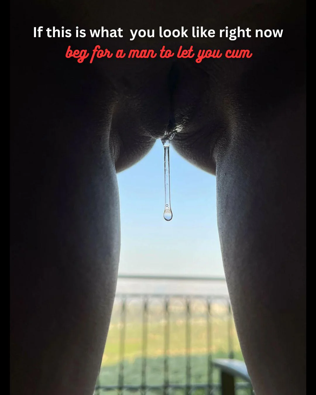 Should've been my dick making you gush, not your fingers, you selfish slut. picture 1 of 1