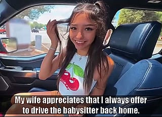 Gagging On His Cock In The Car'