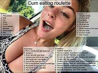 I’ve never eaten my cum, thought this would be a fun way to try it'