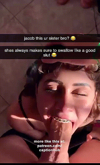 POV: Your Sister's Back and She's Begging for It'
