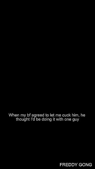My Man Compelled to Watch Me Get Wrecked by Monster BBCs'