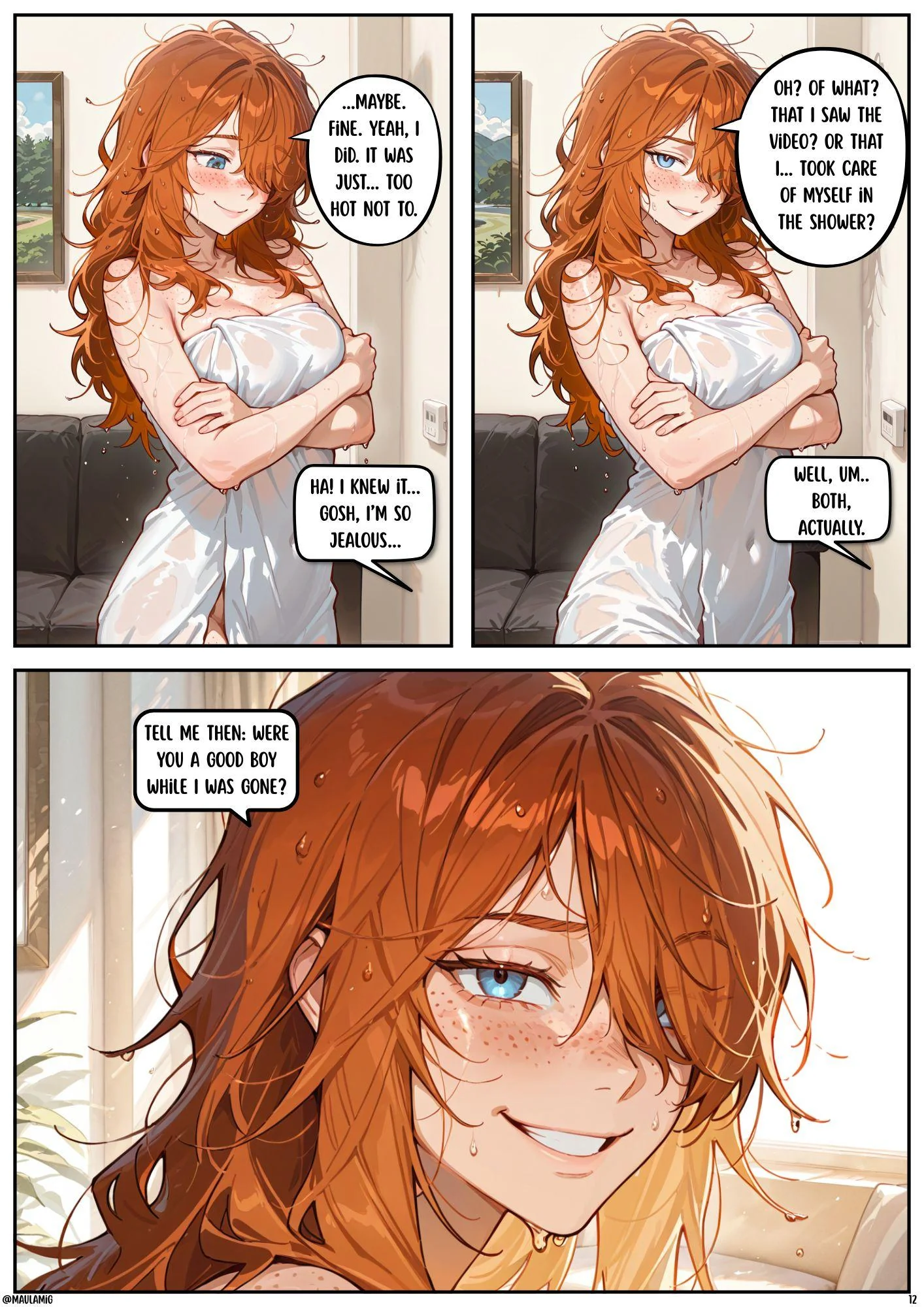 Filthy Redhead Goddess Makes You Beg for Release picture 3 of 17