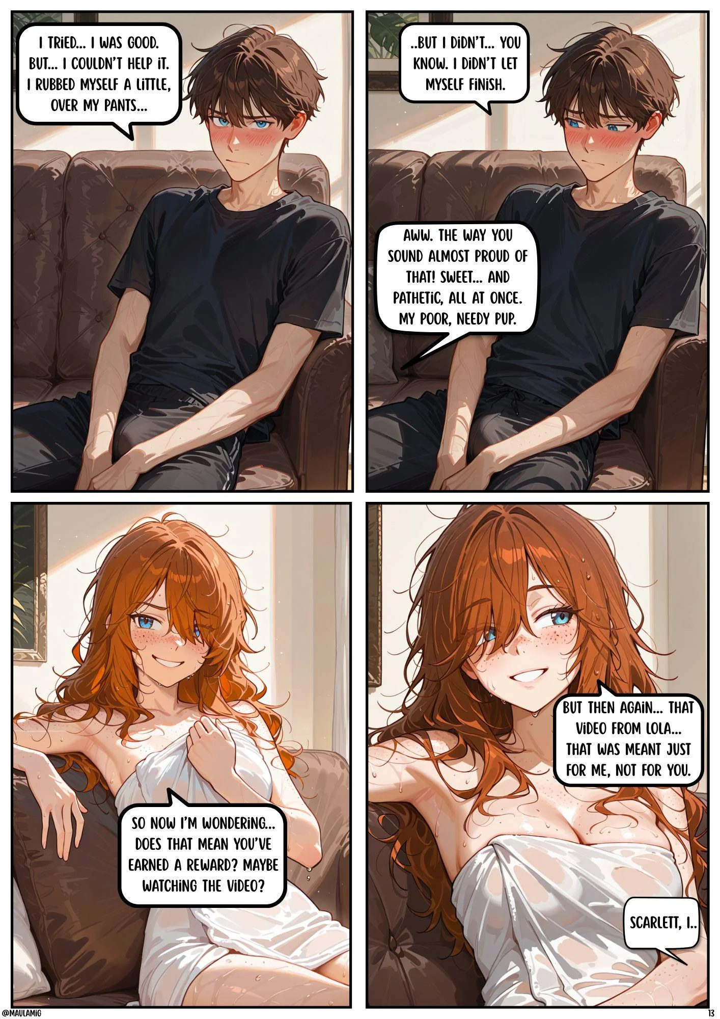 Filthy Redhead Goddess Makes You Beg for Release picture 9 of 17
