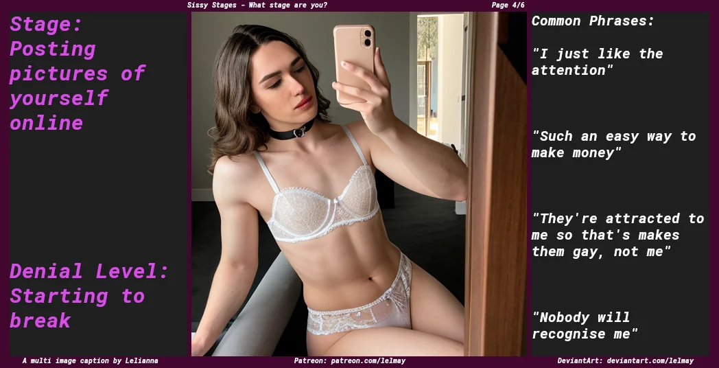 Sissy Slut Stages: How Deep Are You In That Dick-Hungry Trance? picture 1 of 7