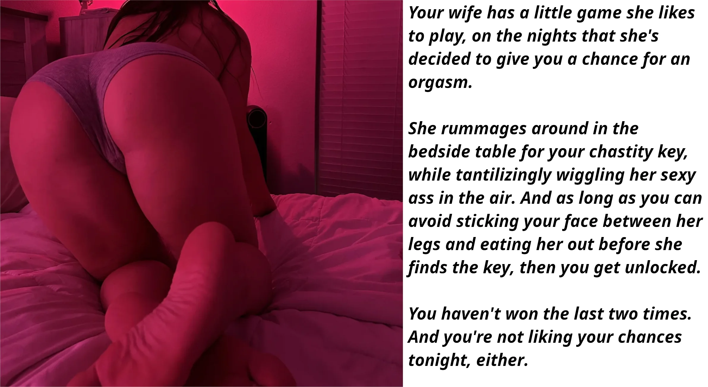 Locked and Loaded While She Teases Your Key picture 1 of 1