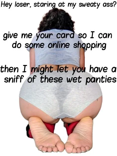You'll be begging to be my worthless toy, loser picture 1 of 1