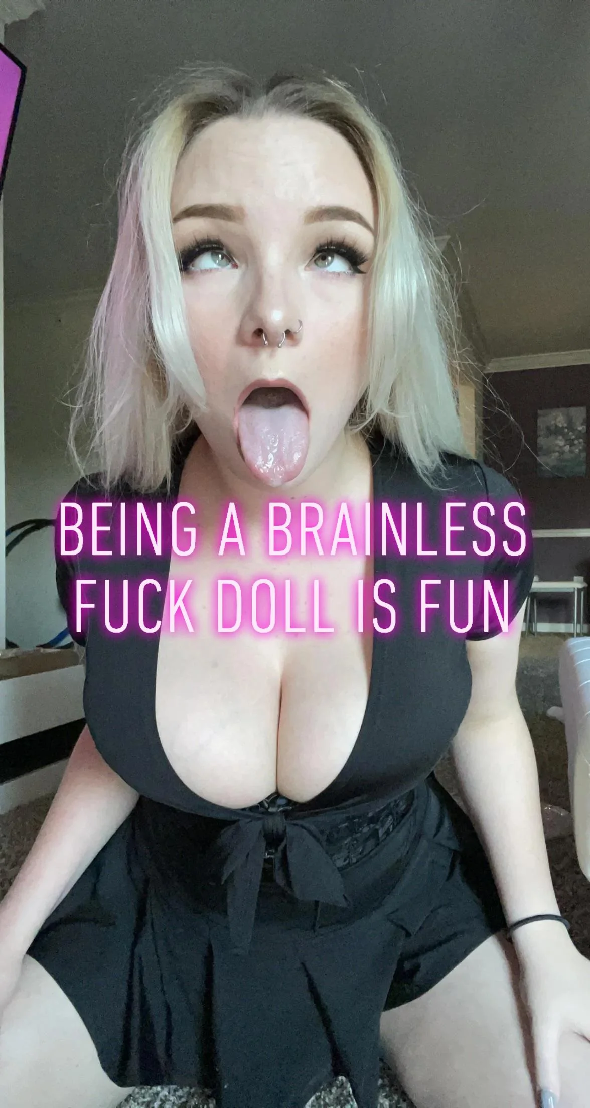 Brainless Fucktoy Face - Beg for My Seed picture 1 of 1