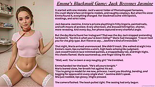 Blackmail Bitch Turned Cock-Craving Sissy Slut'