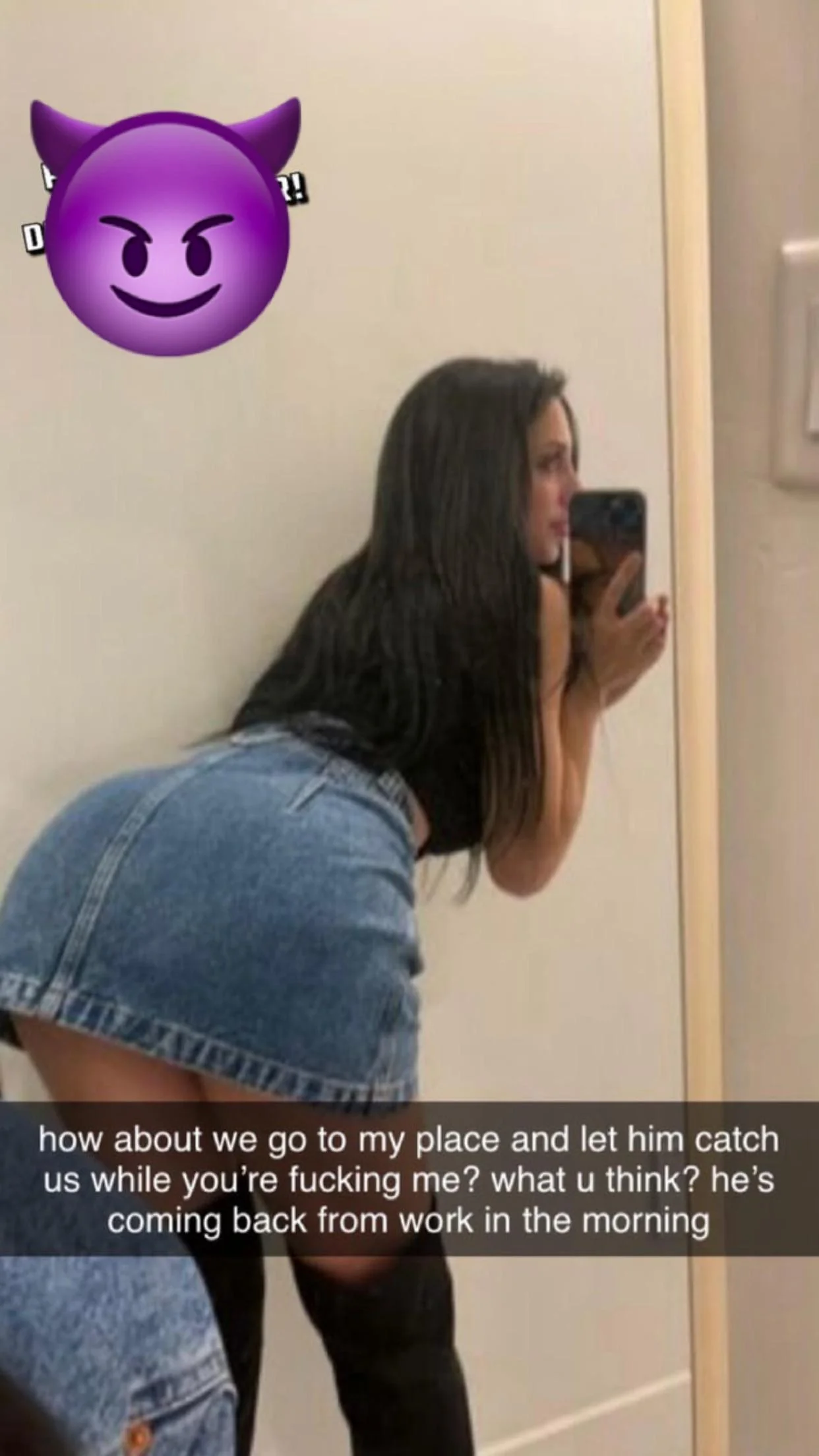 Nasty Cheating Skank Getting Her Filthy Fix - Part 1 picture 6 of 19
